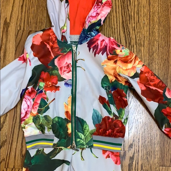 Girls Bright Floral Matching Set - Picture 2 of 6